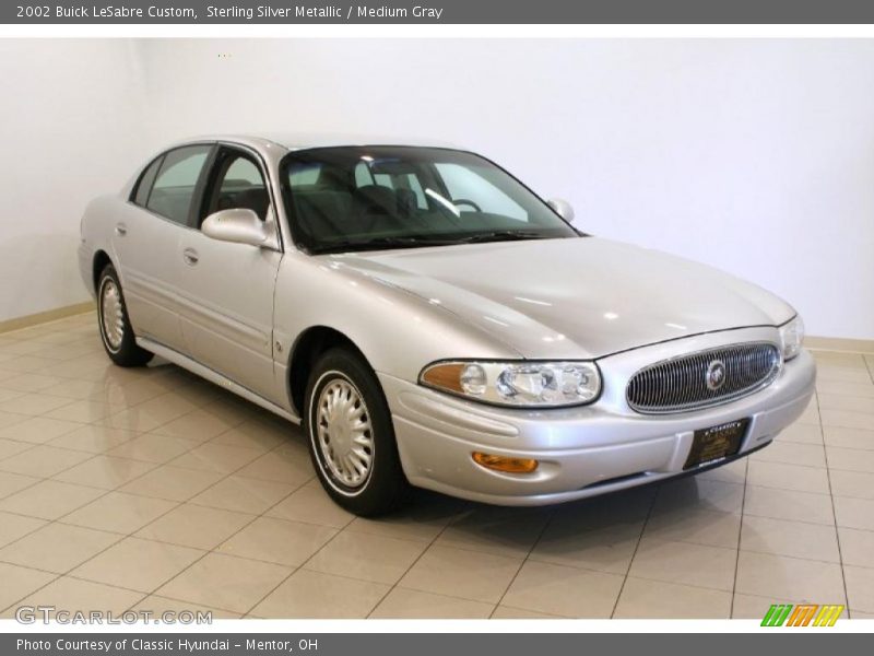 Sterling Silver Metallic / Medium Gray 2002 Buick LeSabre Custom