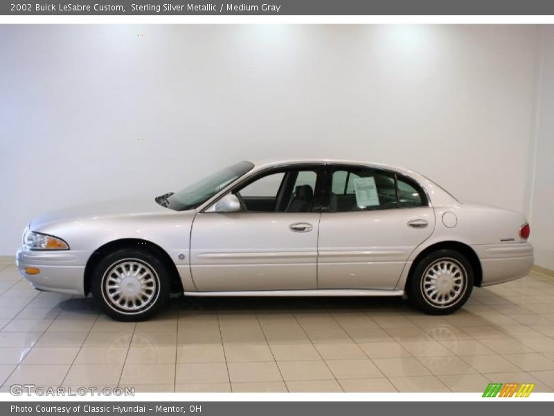Sterling Silver Metallic / Medium Gray 2002 Buick LeSabre Custom