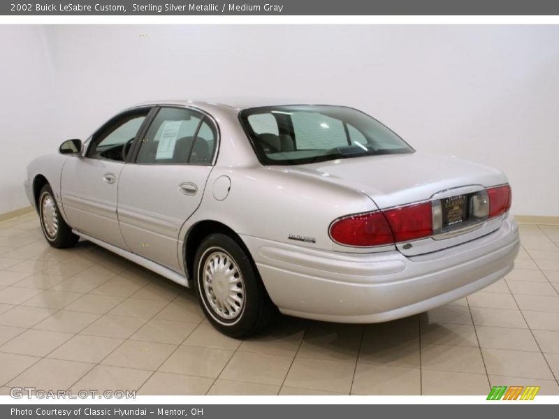 Sterling Silver Metallic / Medium Gray 2002 Buick LeSabre Custom
