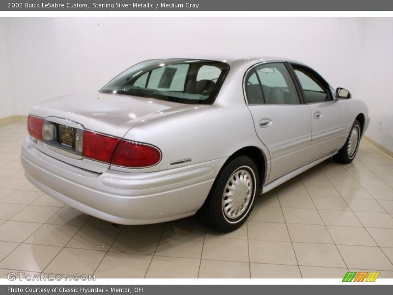 Sterling Silver Metallic / Medium Gray 2002 Buick LeSabre Custom