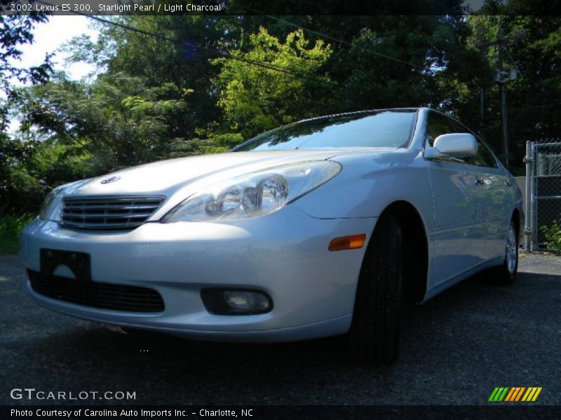 Starlight Pearl / Light Charcoal 2002 Lexus ES 300