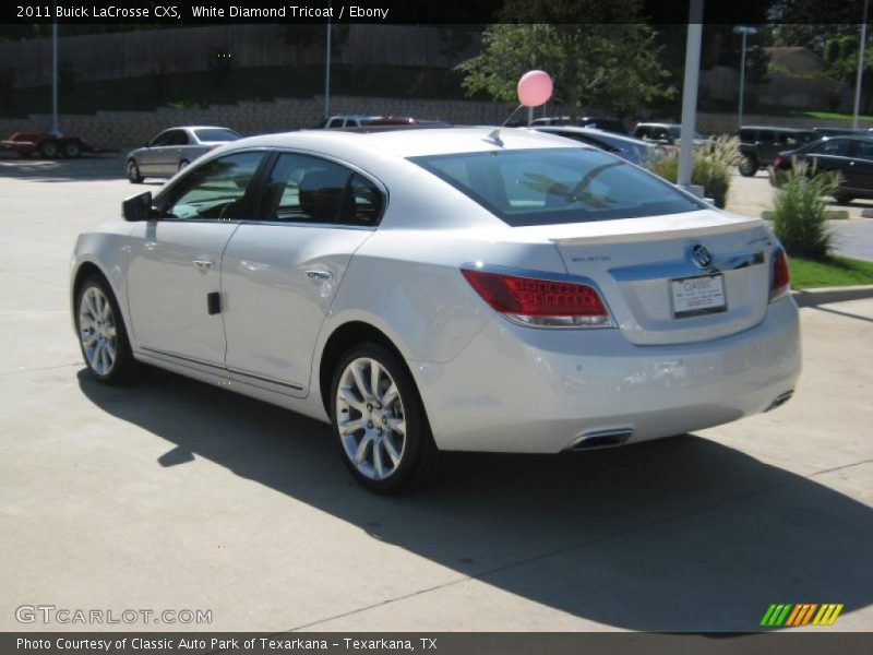 White Diamond Tricoat / Ebony 2011 Buick LaCrosse CXS