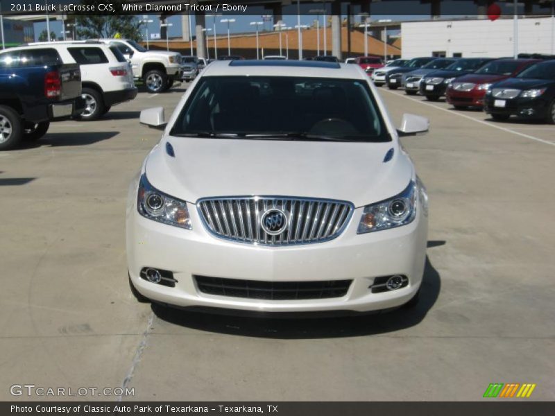 White Diamond Tricoat / Ebony 2011 Buick LaCrosse CXS