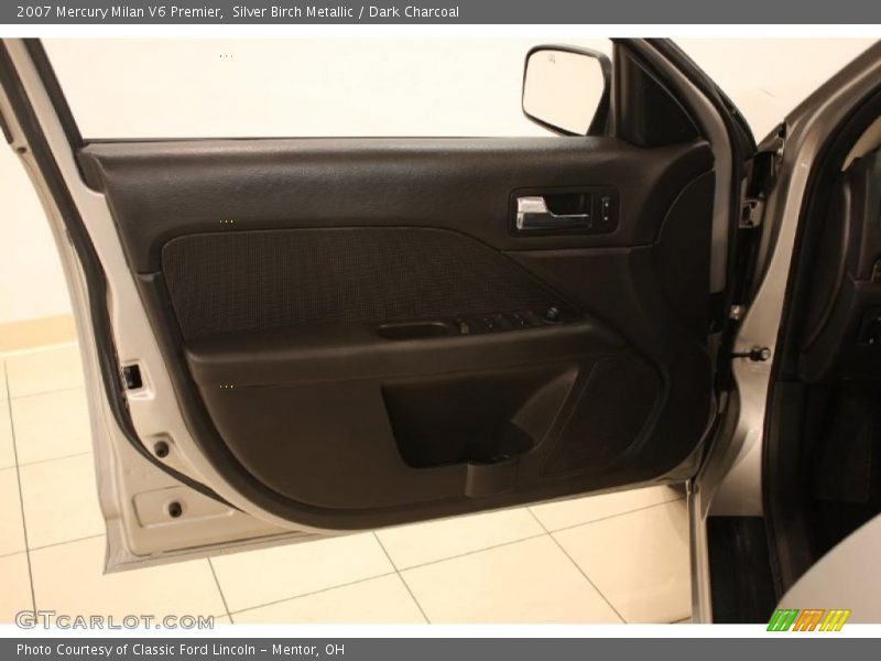Silver Birch Metallic / Dark Charcoal 2007 Mercury Milan V6 Premier