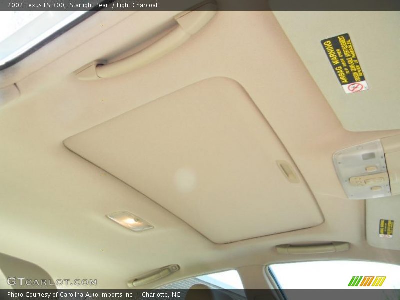 Starlight Pearl / Light Charcoal 2002 Lexus ES 300