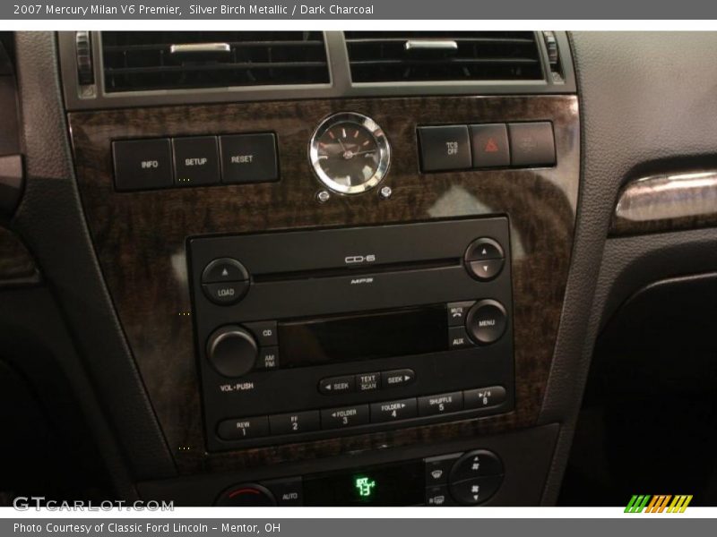 Silver Birch Metallic / Dark Charcoal 2007 Mercury Milan V6 Premier