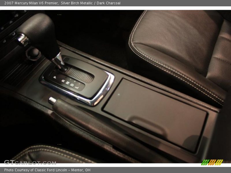 Silver Birch Metallic / Dark Charcoal 2007 Mercury Milan V6 Premier