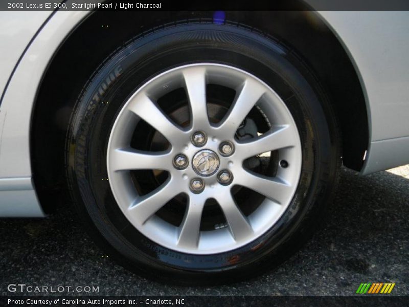 Starlight Pearl / Light Charcoal 2002 Lexus ES 300
