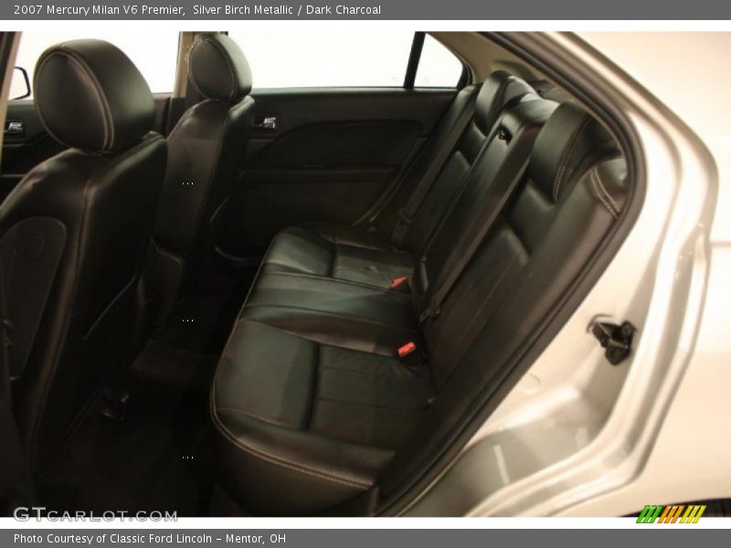 Silver Birch Metallic / Dark Charcoal 2007 Mercury Milan V6 Premier