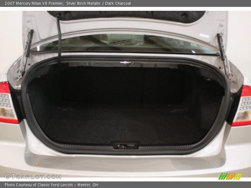 Silver Birch Metallic / Dark Charcoal 2007 Mercury Milan V6 Premier
