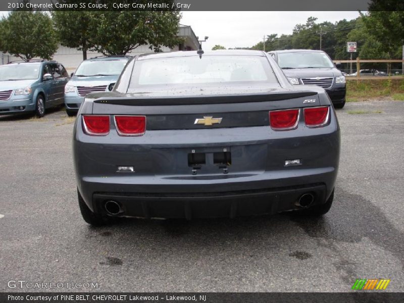 Cyber Gray Metallic / Gray 2010 Chevrolet Camaro SS Coupe
