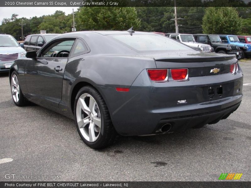 Cyber Gray Metallic / Gray 2010 Chevrolet Camaro SS Coupe