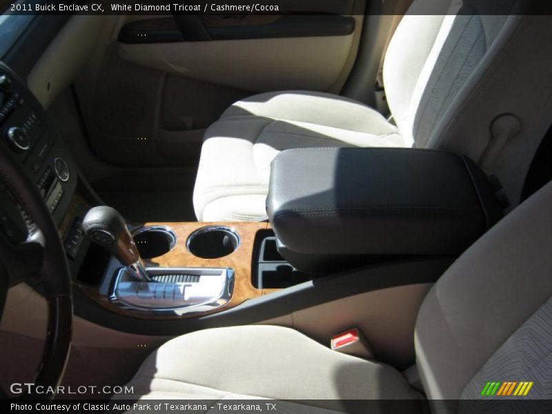 White Diamond Tricoat / Cashmere/Cocoa 2011 Buick Enclave CX