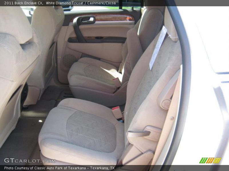 White Diamond Tricoat / Cashmere/Cocoa 2011 Buick Enclave CX