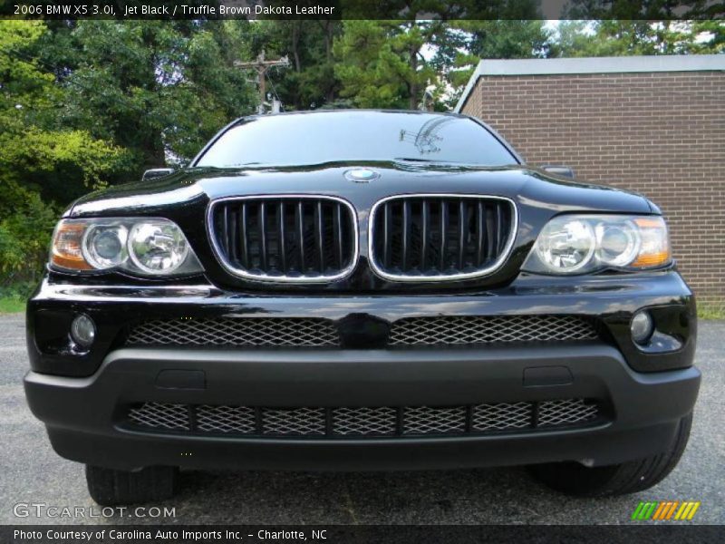 Jet Black / Truffle Brown Dakota Leather 2006 BMW X5 3.0i