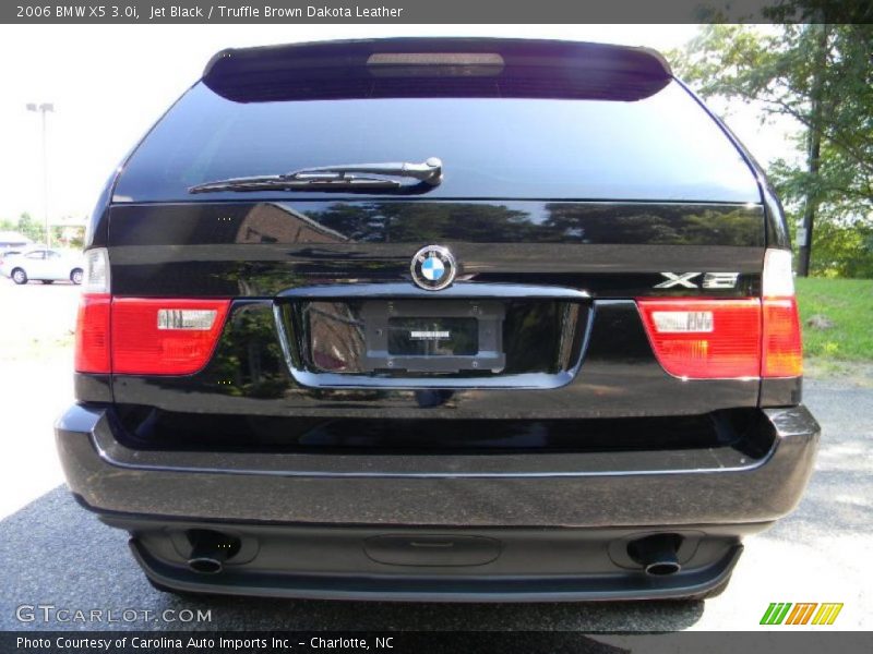 Jet Black / Truffle Brown Dakota Leather 2006 BMW X5 3.0i