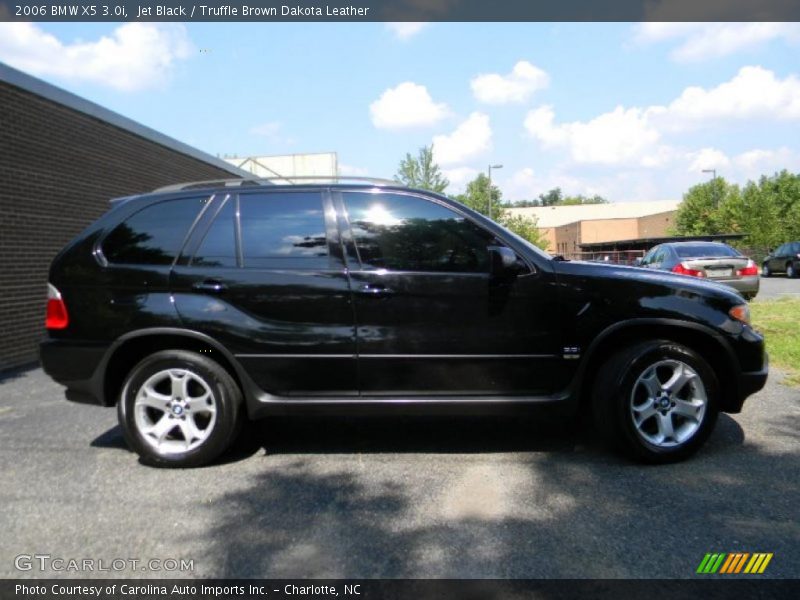 Jet Black / Truffle Brown Dakota Leather 2006 BMW X5 3.0i