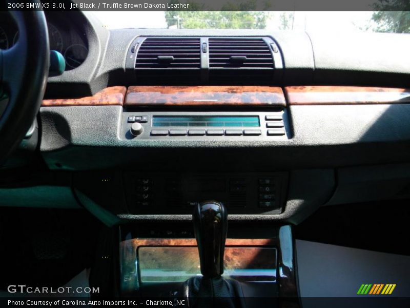 Jet Black / Truffle Brown Dakota Leather 2006 BMW X5 3.0i