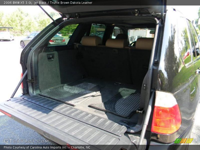Jet Black / Truffle Brown Dakota Leather 2006 BMW X5 3.0i