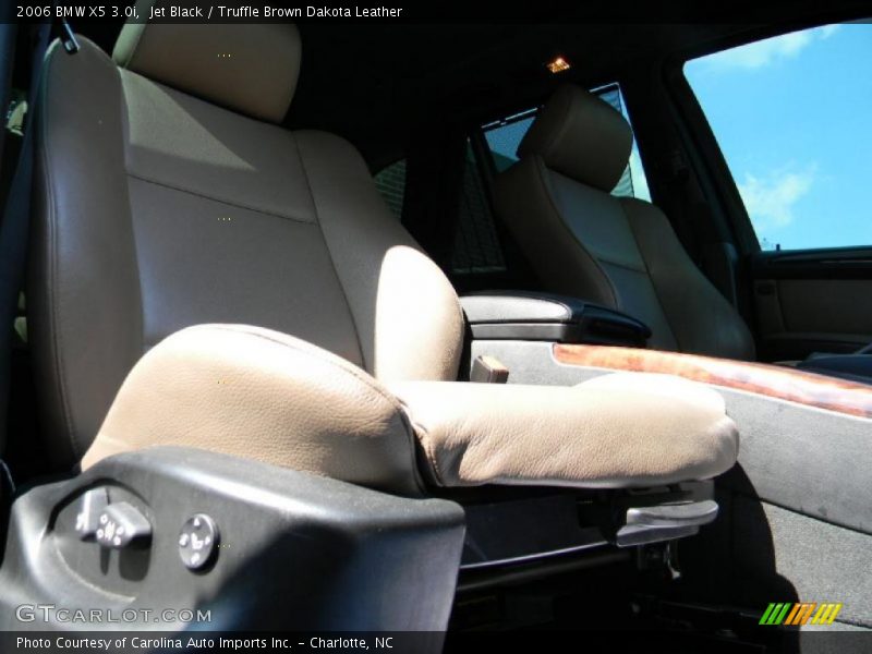 Jet Black / Truffle Brown Dakota Leather 2006 BMW X5 3.0i