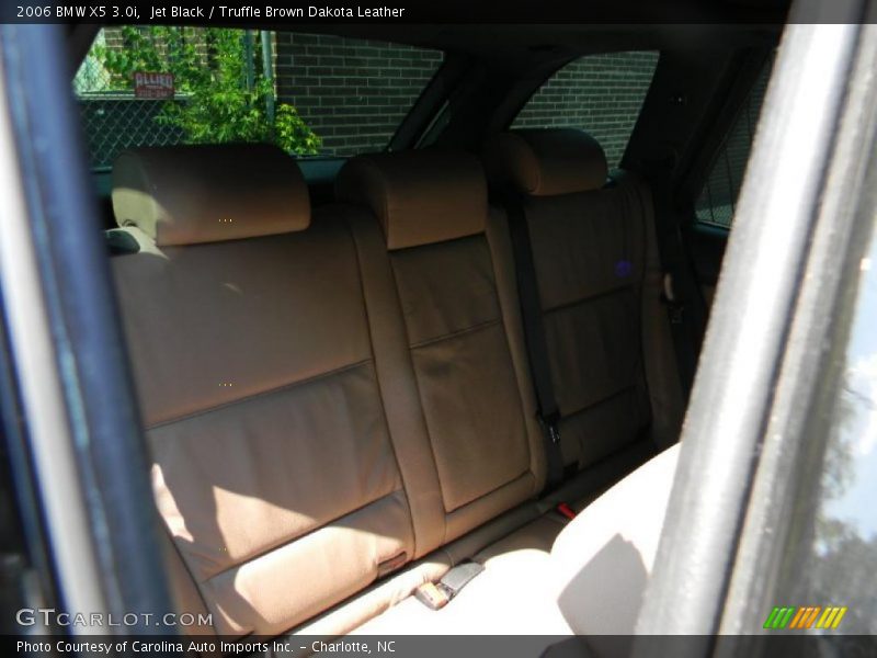 Jet Black / Truffle Brown Dakota Leather 2006 BMW X5 3.0i