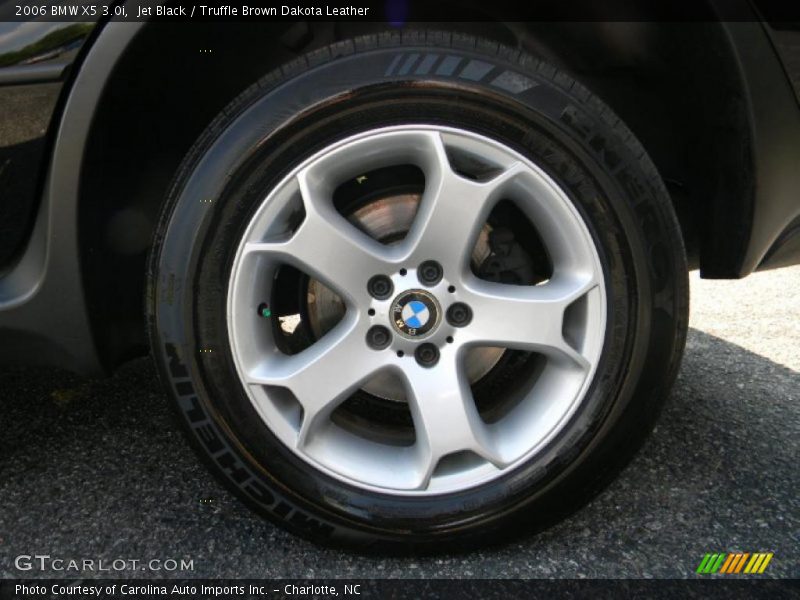 Jet Black / Truffle Brown Dakota Leather 2006 BMW X5 3.0i