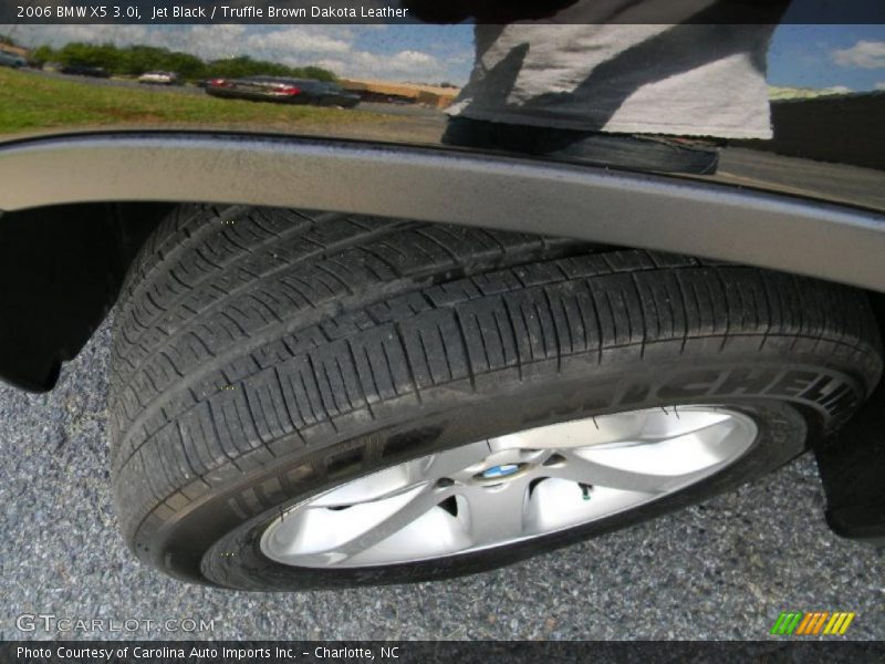 Jet Black / Truffle Brown Dakota Leather 2006 BMW X5 3.0i