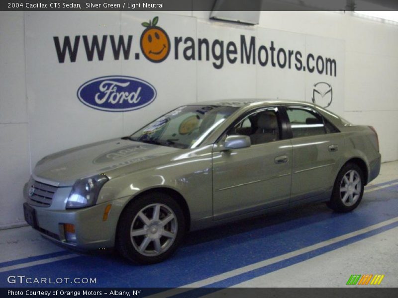 Silver Green / Light Neutral 2004 Cadillac CTS Sedan