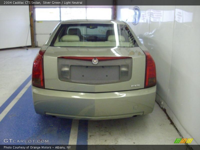 Silver Green / Light Neutral 2004 Cadillac CTS Sedan