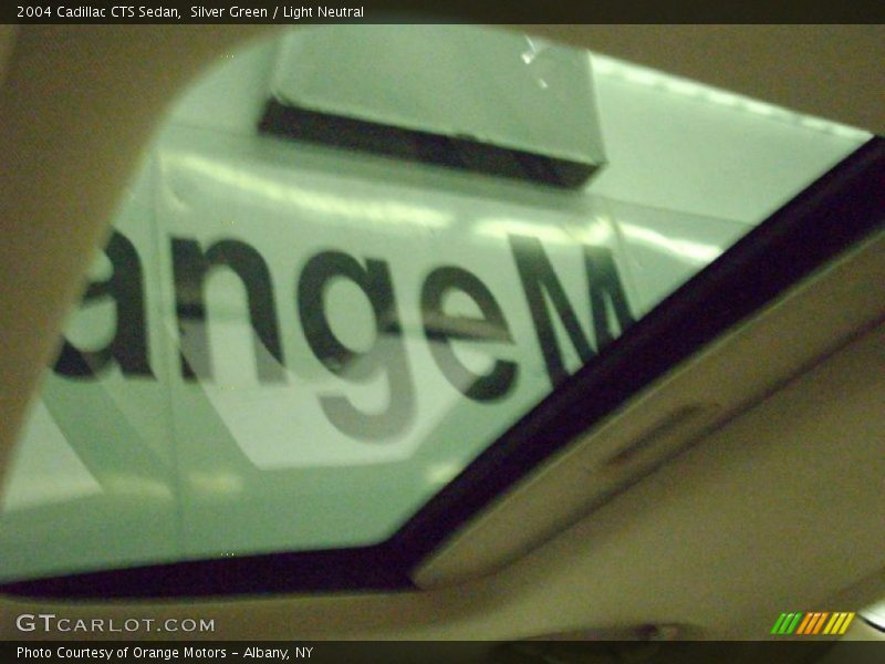 Silver Green / Light Neutral 2004 Cadillac CTS Sedan