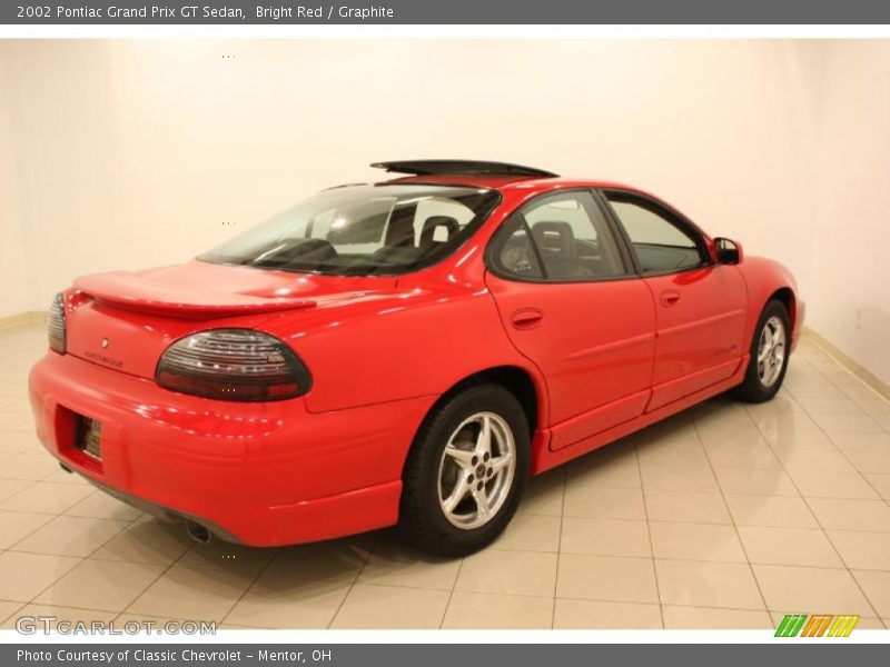 Bright Red / Graphite 2002 Pontiac Grand Prix GT Sedan