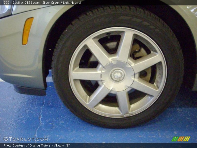 Silver Green / Light Neutral 2004 Cadillac CTS Sedan