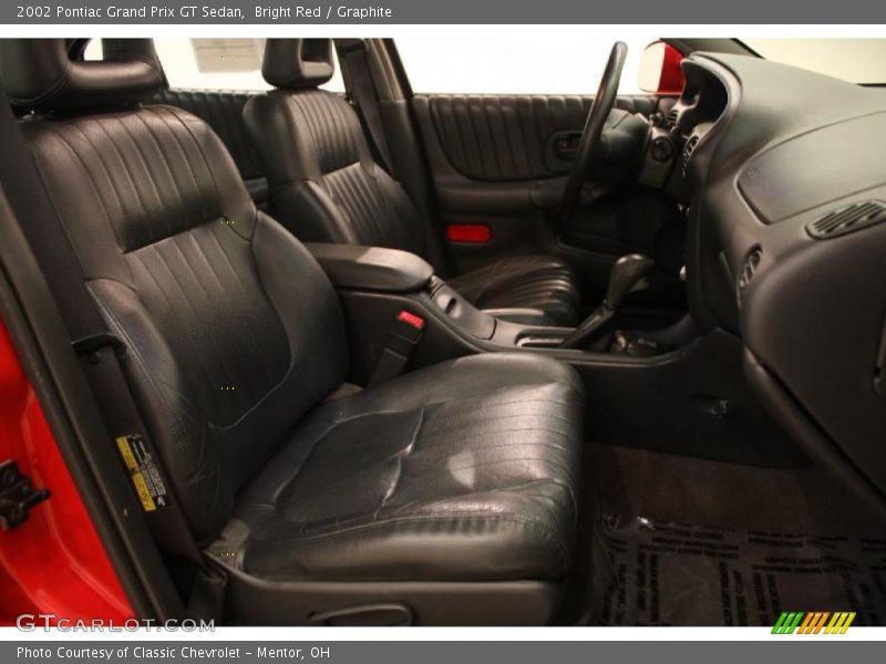 Bright Red / Graphite 2002 Pontiac Grand Prix GT Sedan