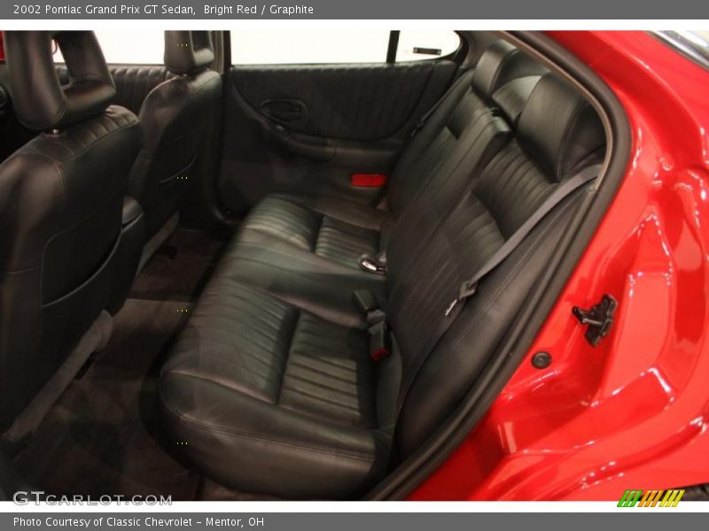 Bright Red / Graphite 2002 Pontiac Grand Prix GT Sedan