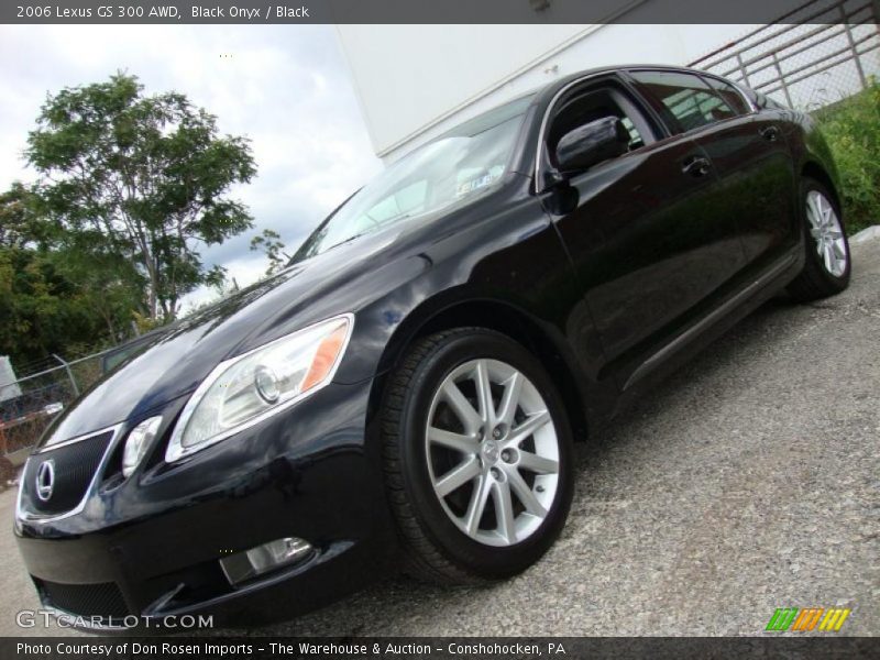 Black Onyx / Black 2006 Lexus GS 300 AWD