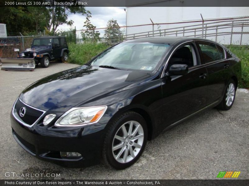 Black Onyx / Black 2006 Lexus GS 300 AWD