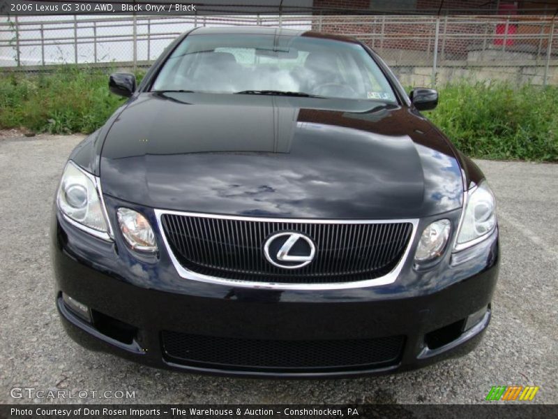 Black Onyx / Black 2006 Lexus GS 300 AWD