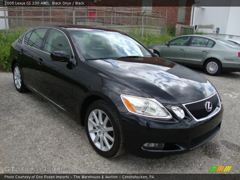 Black Onyx / Black 2006 Lexus GS 300 AWD