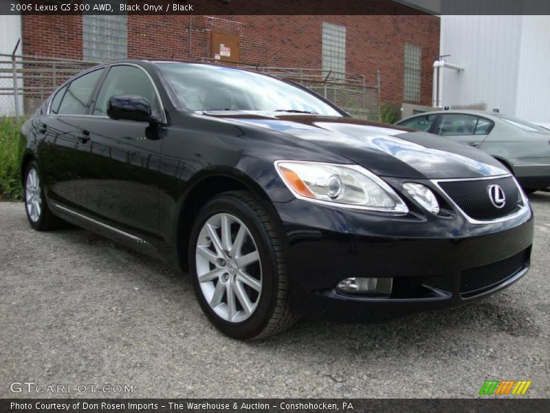 Black Onyx / Black 2006 Lexus GS 300 AWD