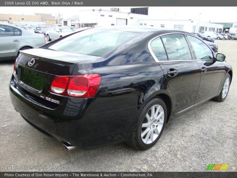 Black Onyx / Black 2006 Lexus GS 300 AWD
