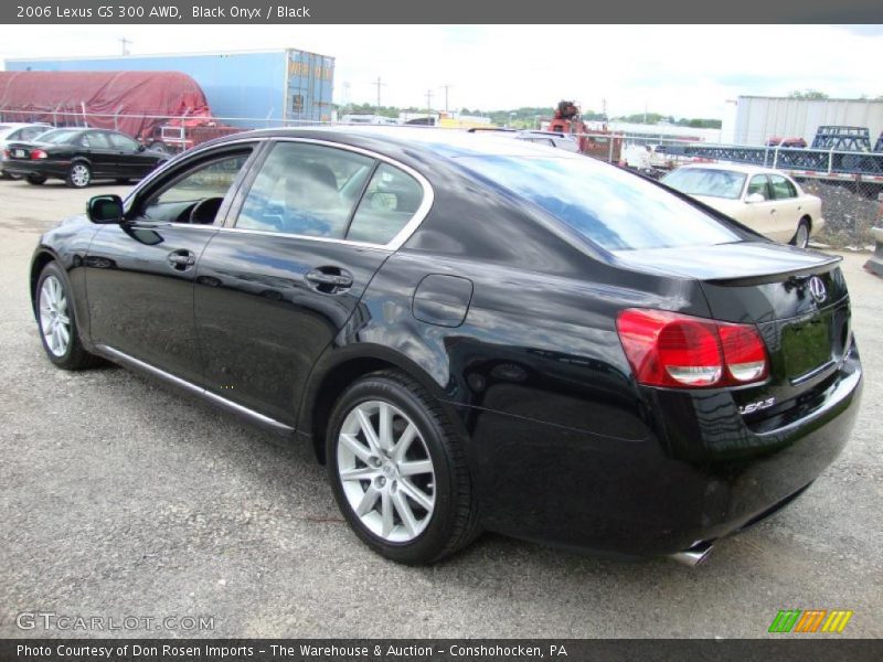 Black Onyx / Black 2006 Lexus GS 300 AWD