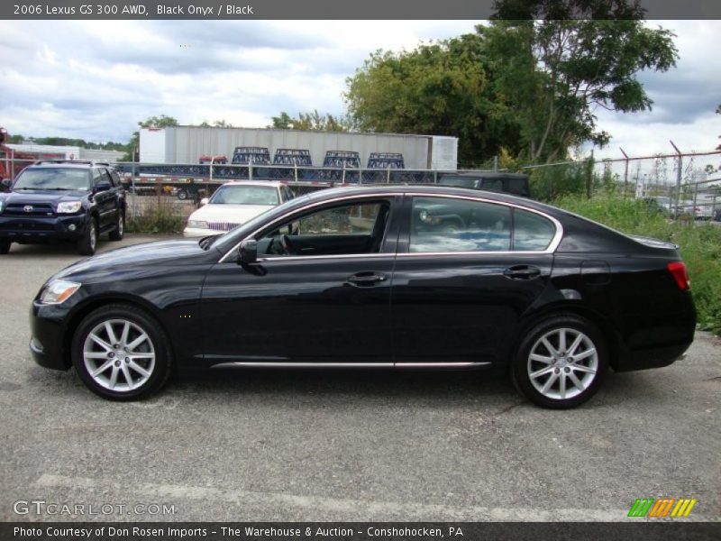 Black Onyx / Black 2006 Lexus GS 300 AWD