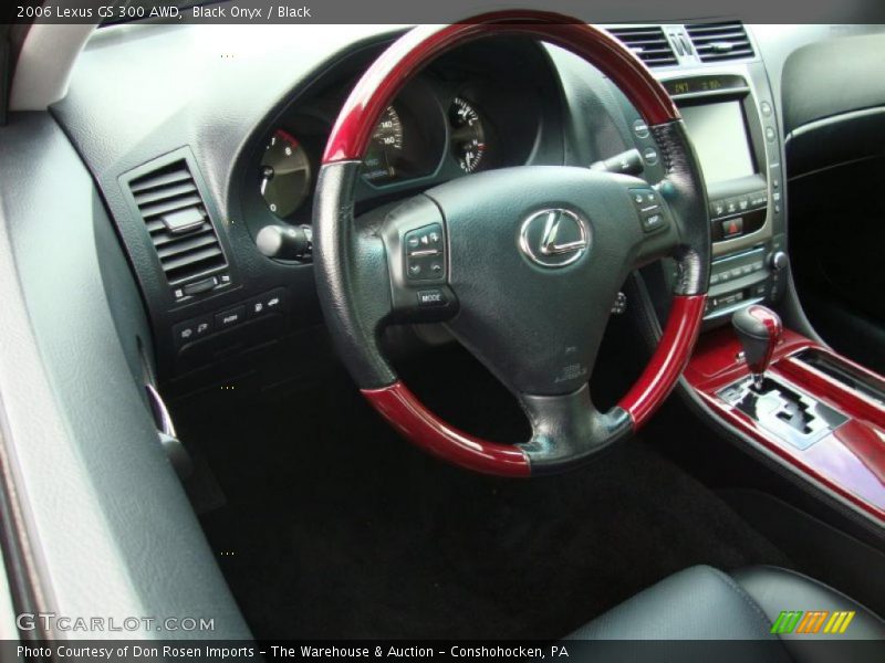 Black Onyx / Black 2006 Lexus GS 300 AWD