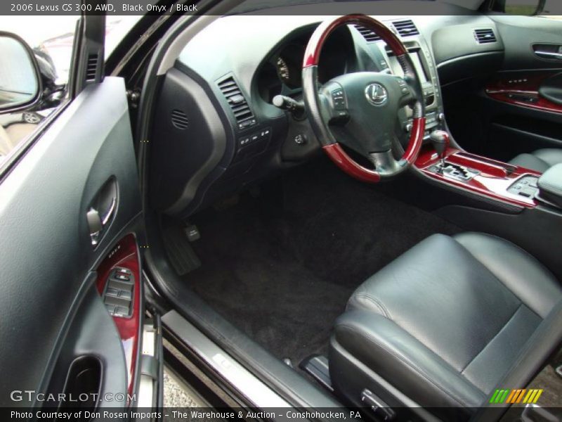 Black Onyx / Black 2006 Lexus GS 300 AWD