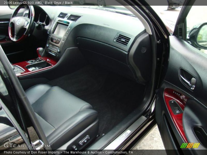 Black Onyx / Black 2006 Lexus GS 300 AWD