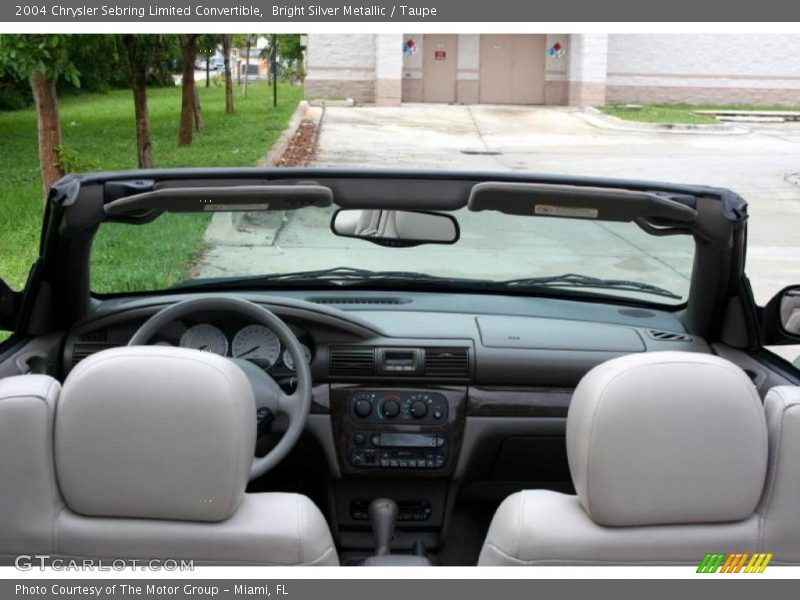 Bright Silver Metallic / Taupe 2004 Chrysler Sebring Limited Convertible