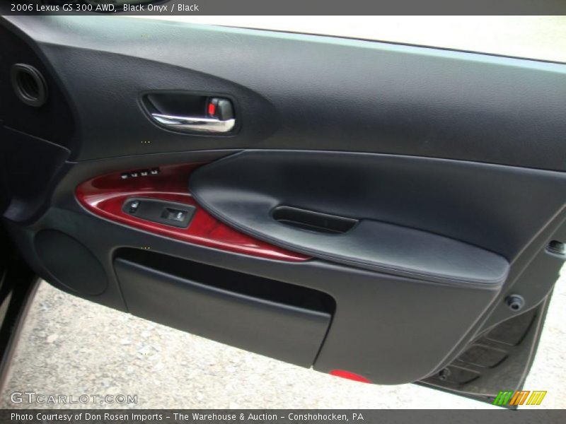 Black Onyx / Black 2006 Lexus GS 300 AWD