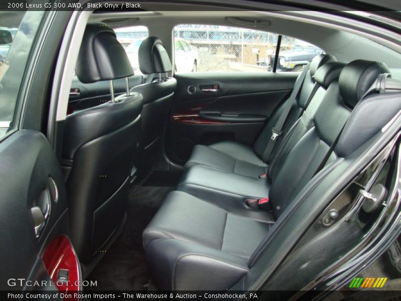 Black Onyx / Black 2006 Lexus GS 300 AWD
