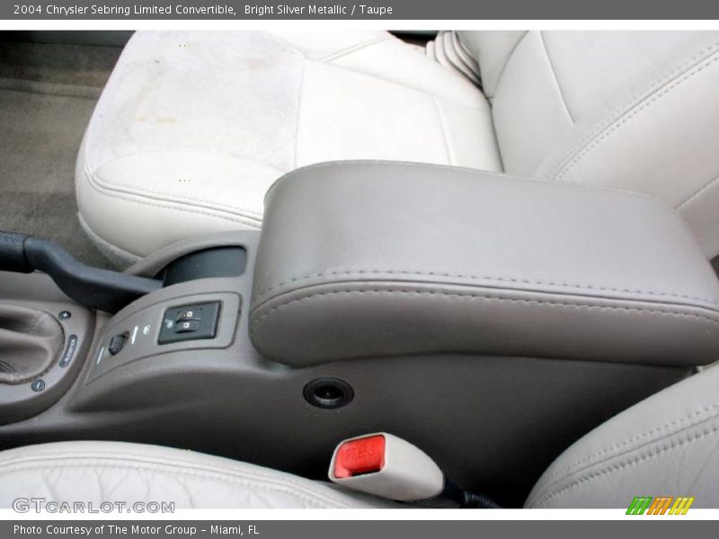 Bright Silver Metallic / Taupe 2004 Chrysler Sebring Limited Convertible
