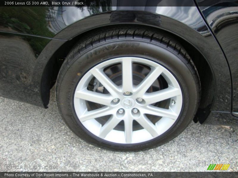 Black Onyx / Black 2006 Lexus GS 300 AWD